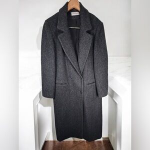 Vintage Forecaster of Boston 100% Wool Overcoat Size 12 USA Union Made